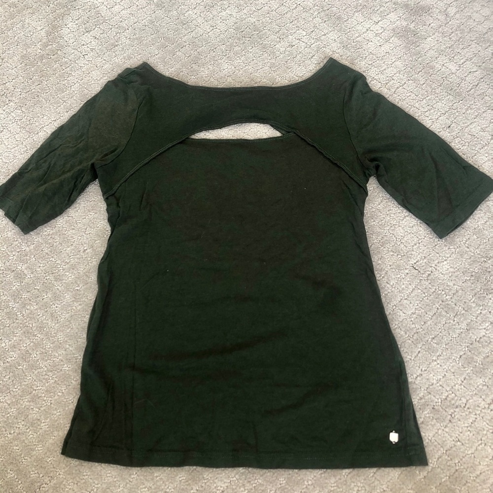 Fabletics olive green shirt size S